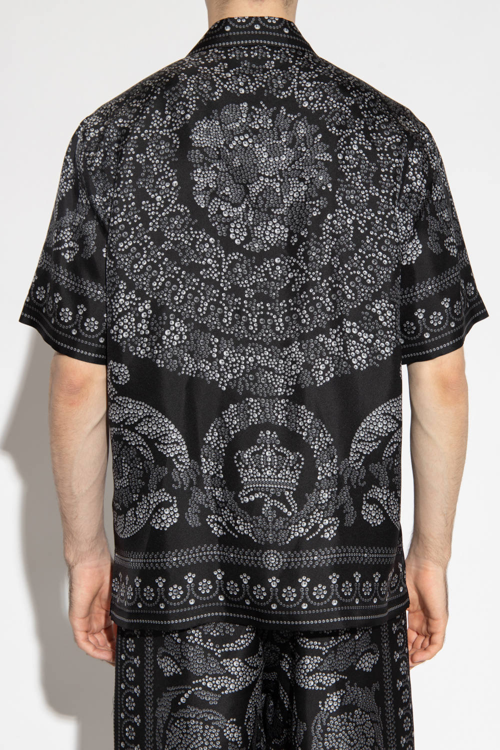Black Silk shirt Versace - Engineered Garments Shirts for Men